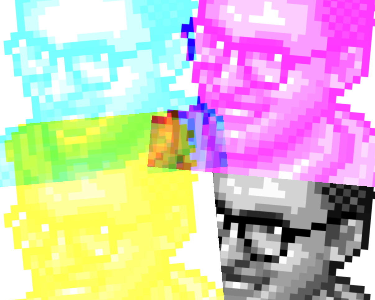 The CMYK-split
